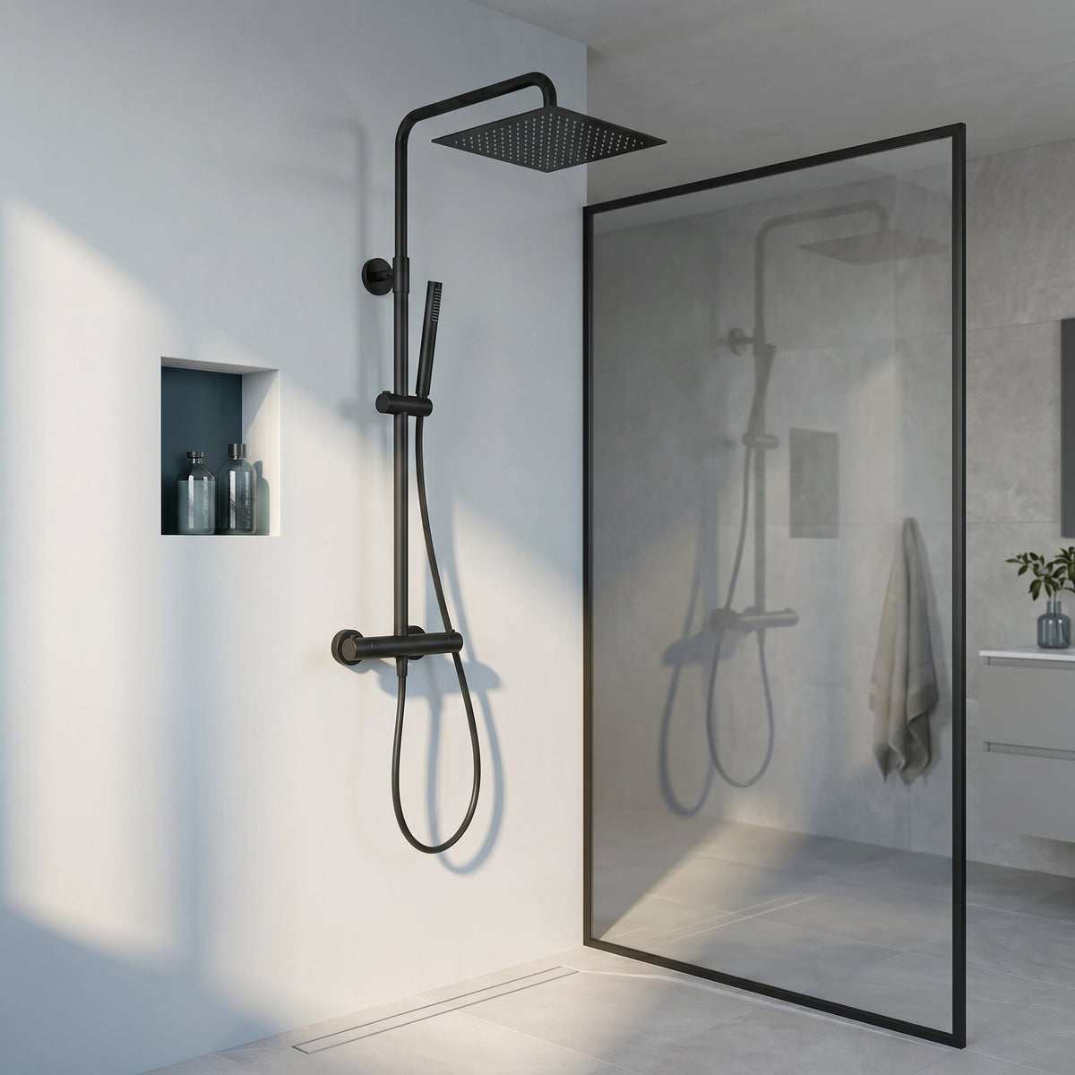 Colonne de douche thermostatique Image