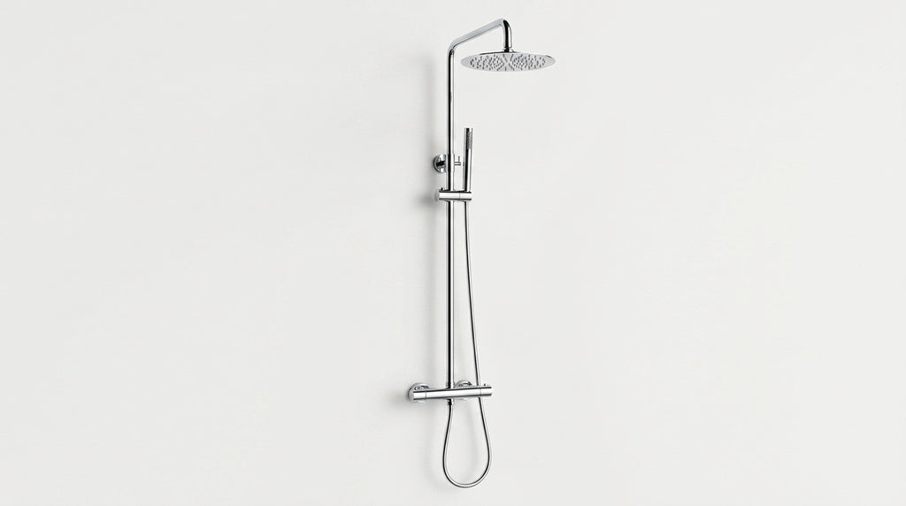Colonne de douche thermostatique chrome Cassis