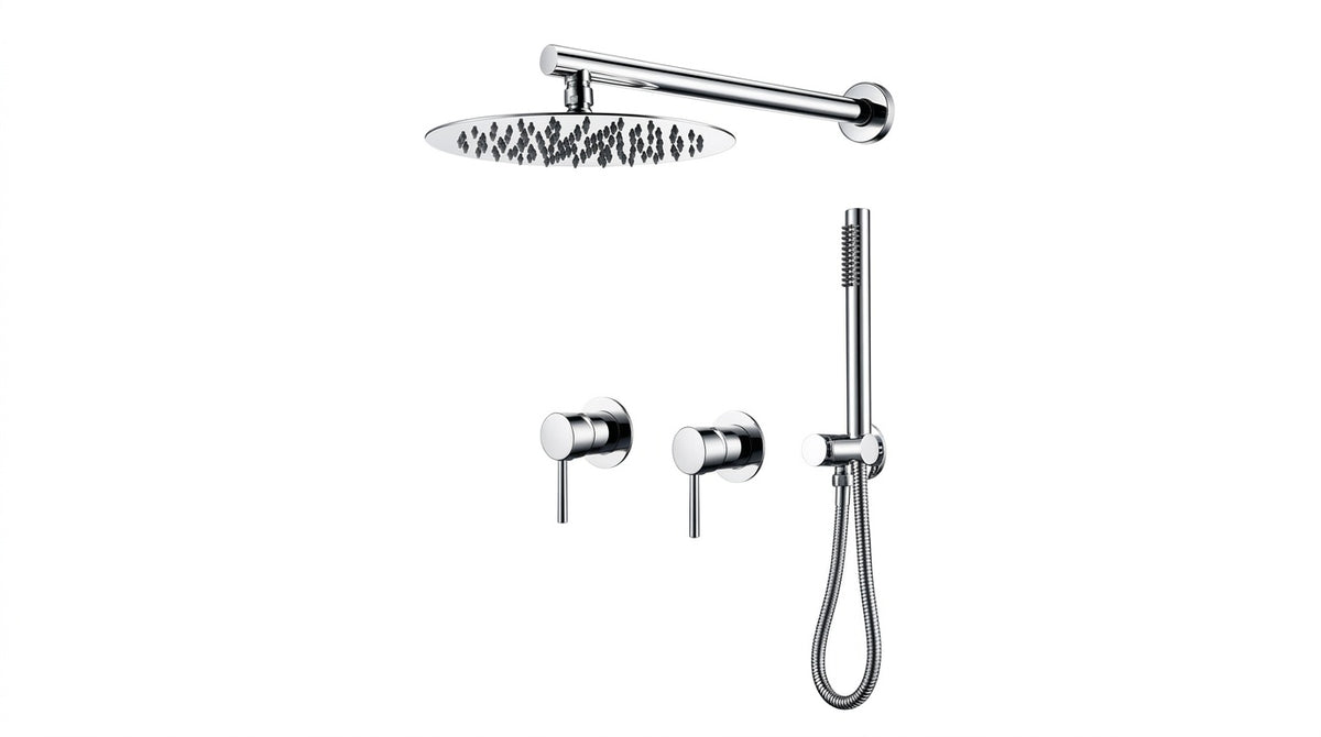 Colonne de douche encastrable chrome Éze