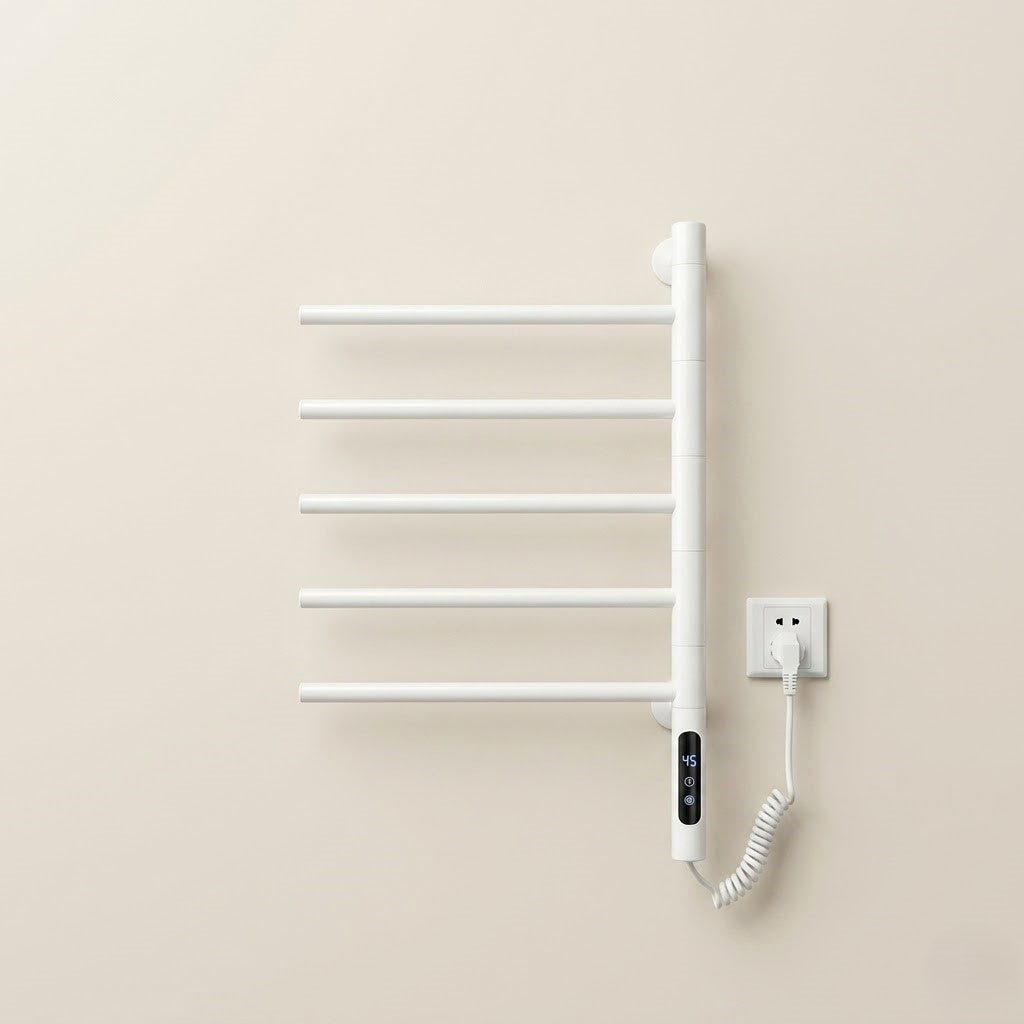 Sèche-serviettes électrique rotatif Porticcio, vue 6