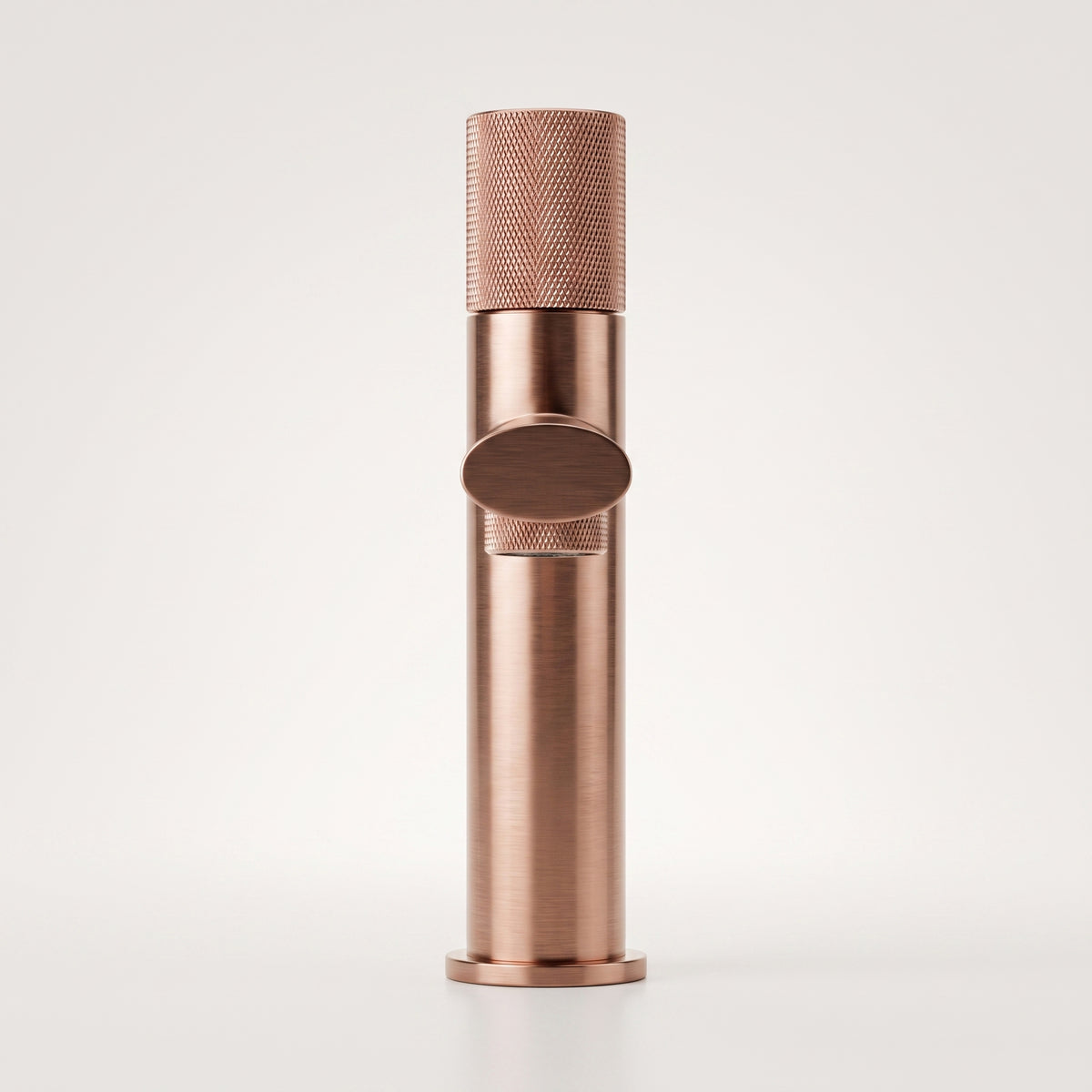 Mitigeur lavabo moleté or rose brossé Sanary — vue 2