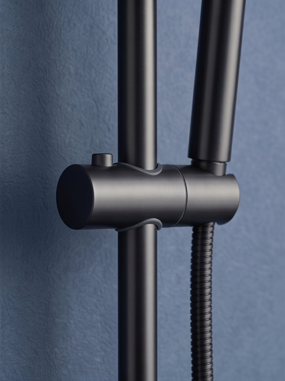 Colonne de douche thermostatique gris brossé Bandol — vue 5
