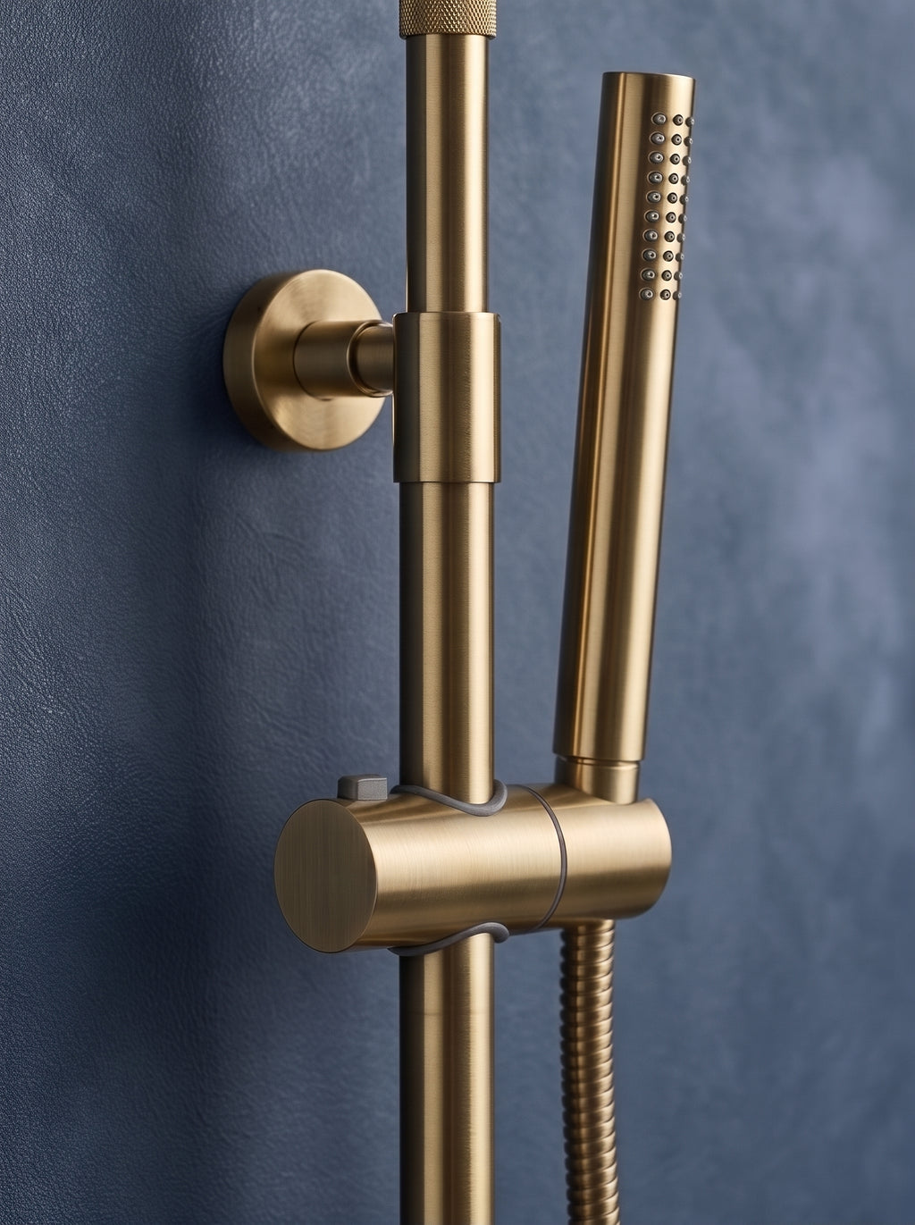 Colonne de douche thermostatique or brossé Bandol — vue 6