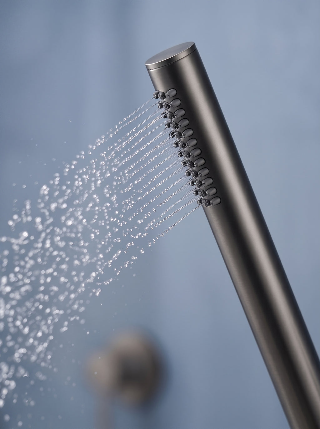 Colonne de douche encastrable gris brossé Éze — vue 7