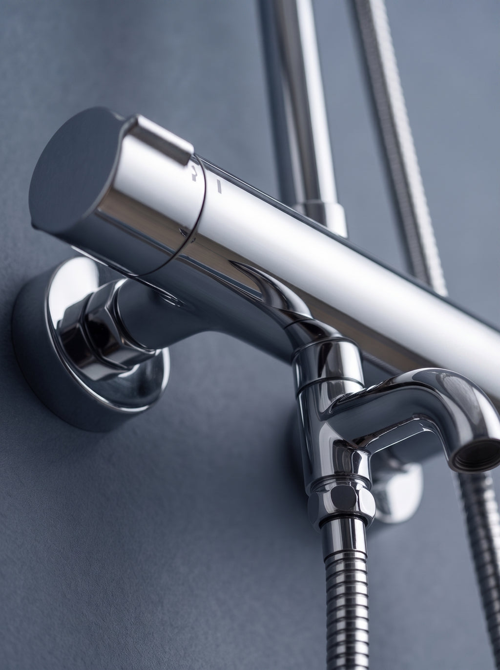 Colonne de douche thermostatique chrome Bandol — vue 6