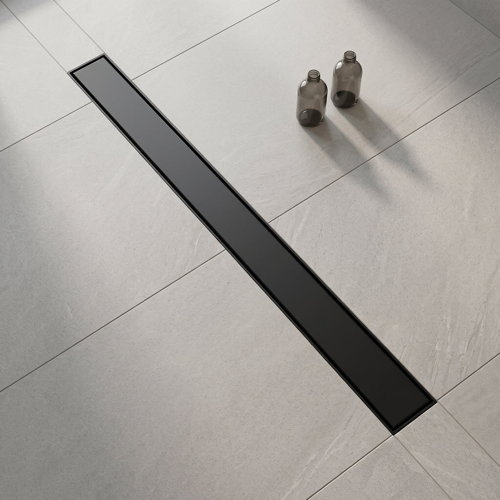 Caniveau de douche noir mat Liamone — vue 3