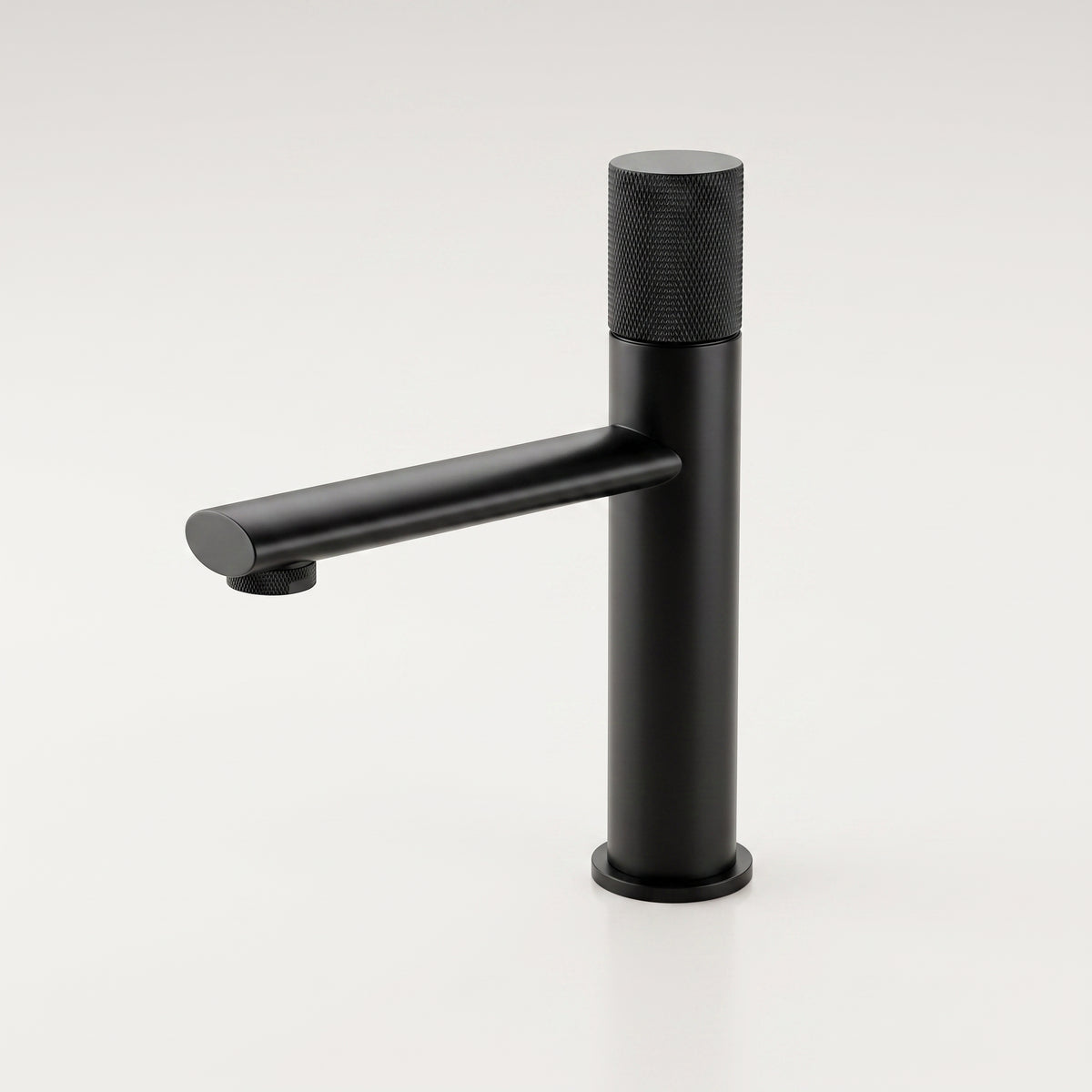 Mitigeur lavabo moleté noir mat Sanary — vue 2