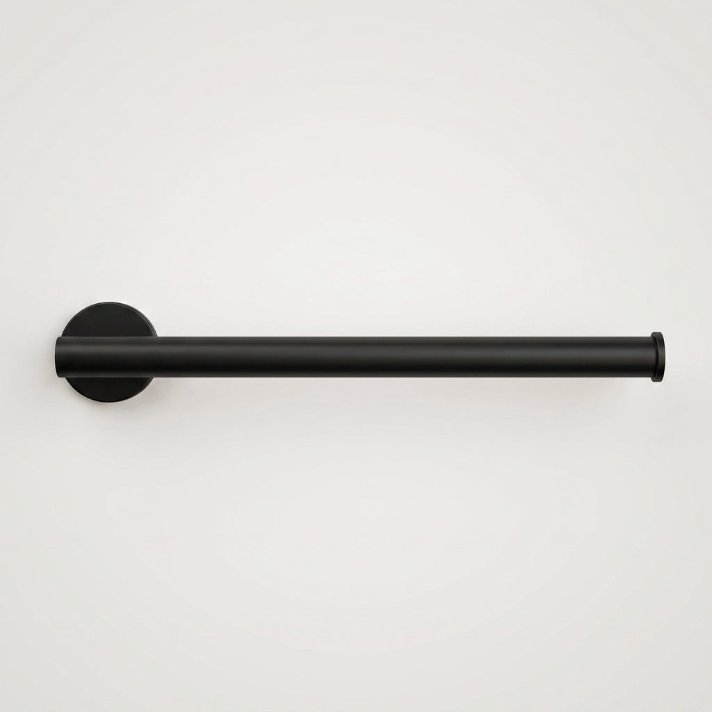 Porte-serviette rond noir mat Cargèse — vue 2