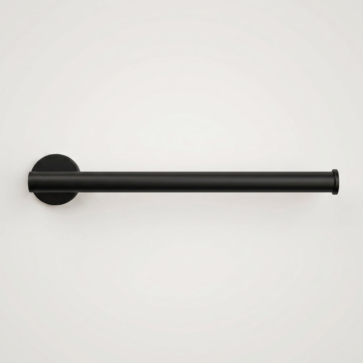 Porte-serviette rond noir mat Cargèse — vue 2