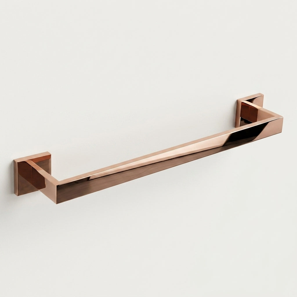Porte-serviette or rose poli Calvi