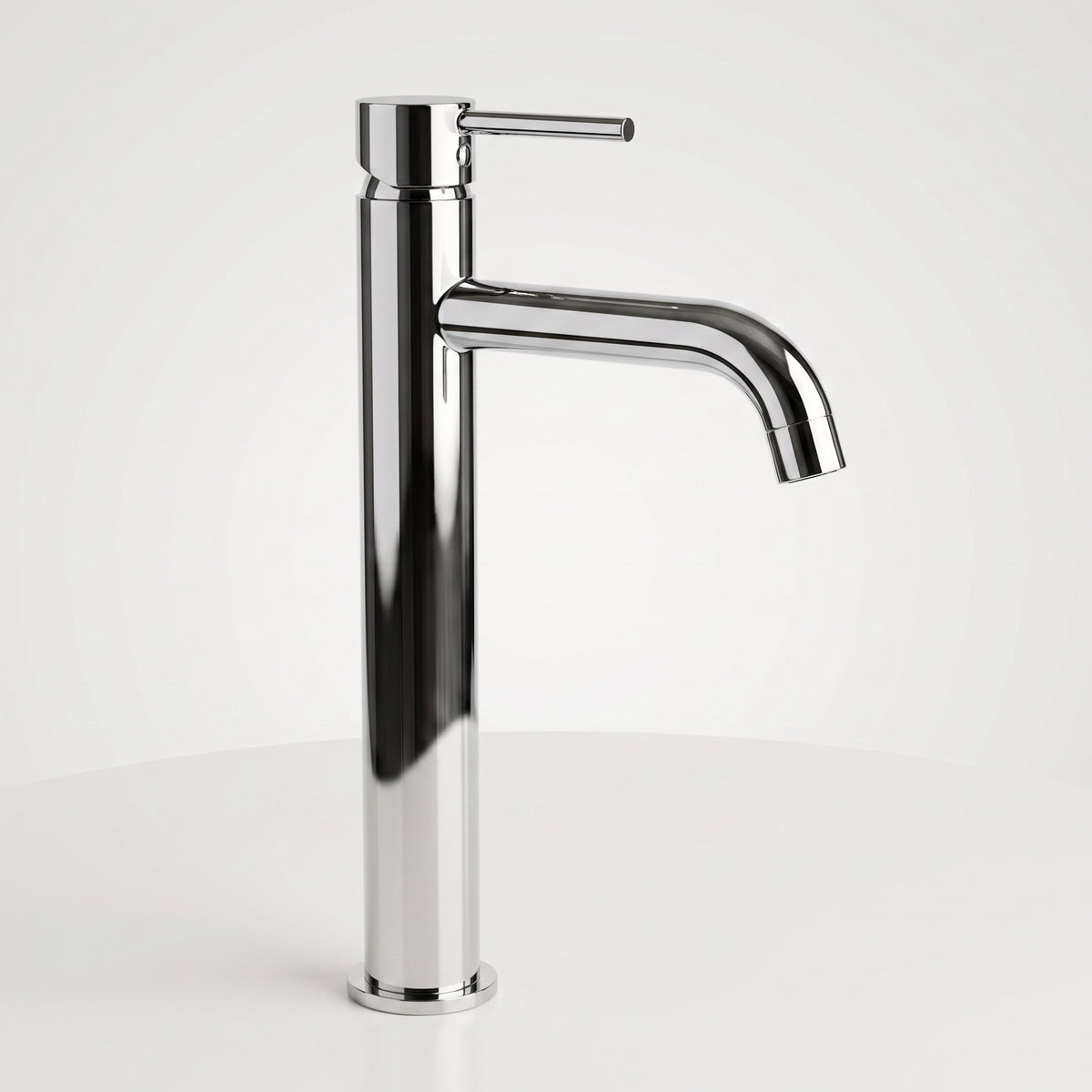 Mitigeur lavabo sur plan chrome poli Salis — vue 4