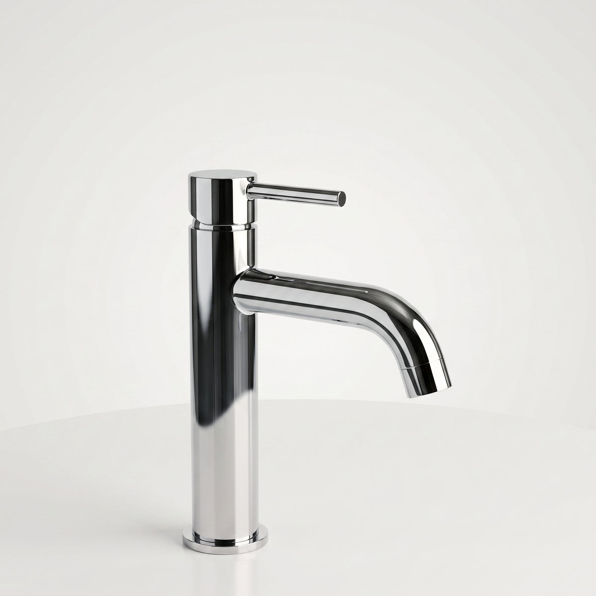 Mitigeur lavabo sur plan chrome poli Salis