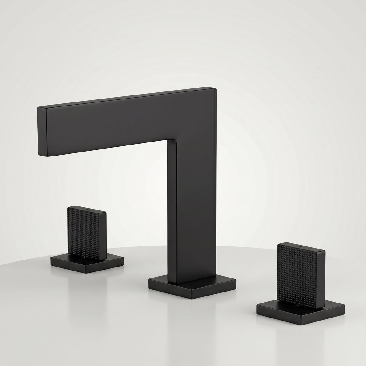 Mélangeur lavabo 3 trous noir mat Lavandou