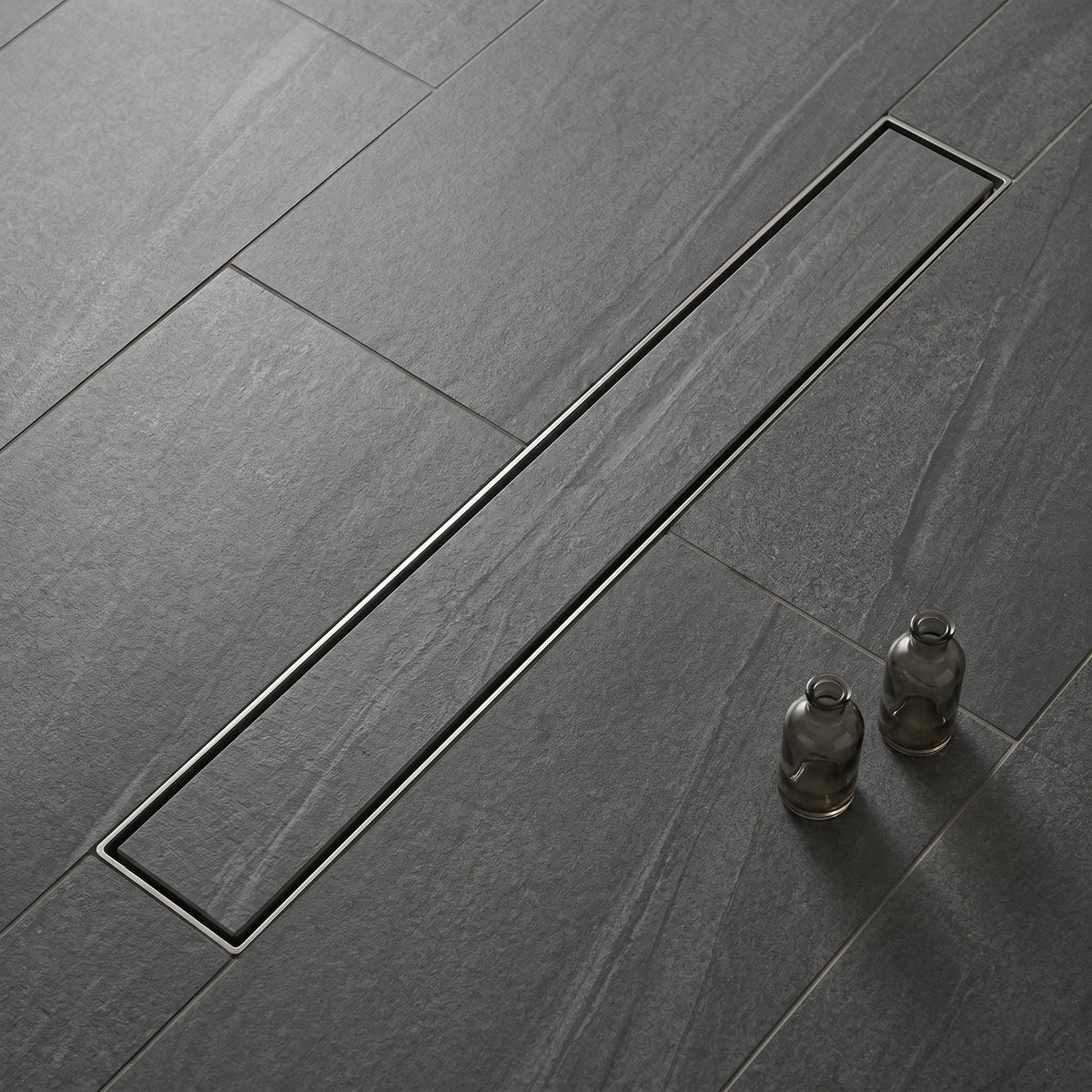 Caniveau de douche inox brossé Liamone — vue 4