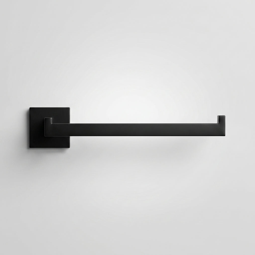 Porte-serviette noir mat Saleccia — vue 3