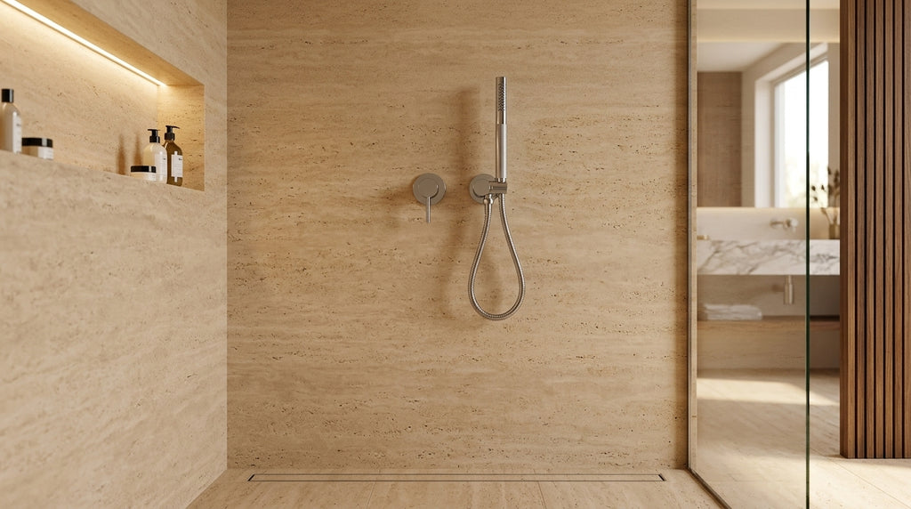 Mitigeur de douche encastré chrome Piana — vue 3