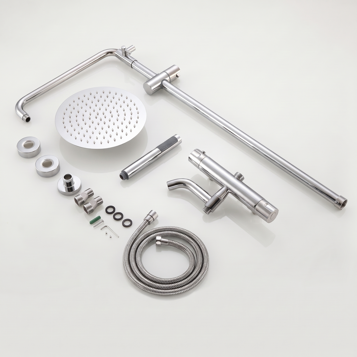 Bandol | Colonne de douche thermostatique chrome