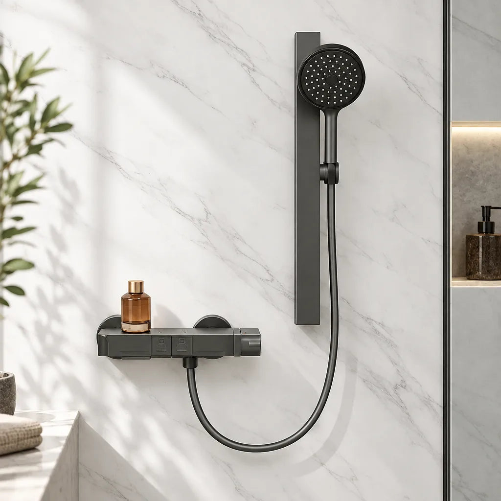 Barre de douche aluminium Restonica