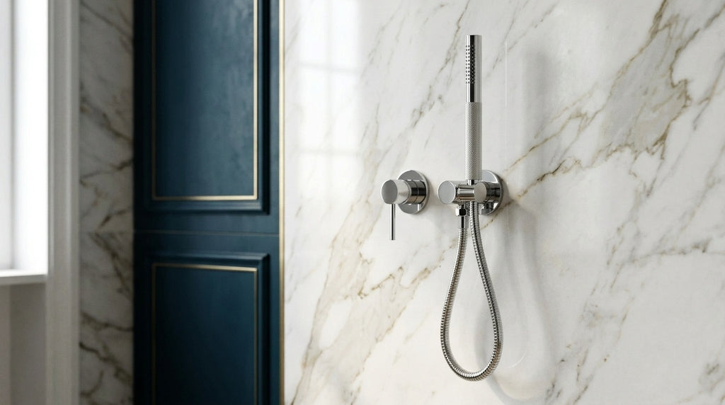 Mitigeur de douche encastré chrome Piana — vue 4